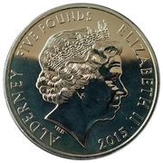 5 Pounds - Elizabeth II "The Man" obverse image
