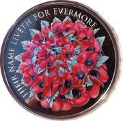 5 Pounds - Elizabeth II 2016 Remembrance Day, United Kingdom, 2016 reverse image