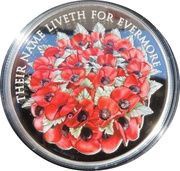 5 Pounds - Elizabeth II 2016 Remembrance Day, Silver Proof, United Kingdom, 2016 reverse image