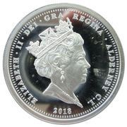 5 Pounds - Elizabeth II 65th Ann. Coronation obverse image