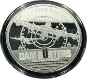 5 Pounds - Elizabeth II Dambusters, United Kingdom, 2018 reverse image