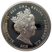 5 Pounds - Elizabeth II End of Great War; Silver Proof obverse image