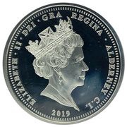 5 Pounds - Elizabeth II 2019 Remembrance Day; Silver obverse image