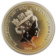 5 Pounds - Elizabeth II Puffin; Gold Bullion obverse image