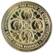 5 Pounds - Elizabeth II The 200th Anniversary of Queen Victoria; Gold Proof, United Kingdom, 2019 reverse image