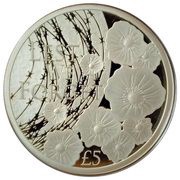 5 Pounds - Elizabeth II 2019 Remembrance Day, United Kingdom, 2019 reverse image