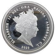 5 Pounds - Elizabeth II 2020 Remembrance Day; Silver clad obverse image