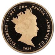 5 Pounds - Elizabeth II Unknown Warrior; Gold Proof obverse image