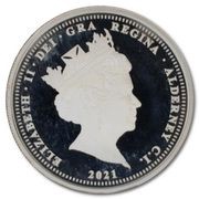 5 Pounds - Elizabeth II RNLI; Roy Barker I; Silver Triple Thickness obverse image