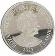 5 Sovereigns - Elizabeth II Platinum Jubilee; Platinum Proof obverse image