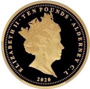 10 Pounds - Elizabeth II Three Graces obverse image