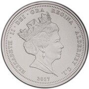 20 Sovereigns - Elizabeth II Platinum Wedding obverse image