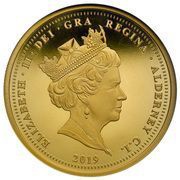 20 Pounds - Elizabeth II Una and the Lion obverse image
