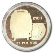 25 Pounds - Elizabeth II The Merchant Navy 21C1, United Kingdom, 2004 reverse image
