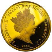 25 Pounds - Elizabeth II Three Graces obverse image