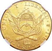 8 Escudos Provincias del Rio de la Plata reverse image