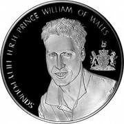 50 Pounds - Elizabeth II Prince William, United Kingdom, 2003 reverse image