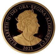 50 Pounds - Elizabeth II 200th Anniversary George and the dragon obverse image