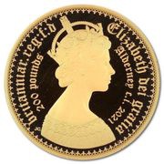 200 Pounds - Elizabeth II Gothic - Portrait obverse image