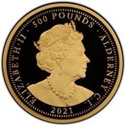 500 Pounds - Elizabeth II 95th Birthday; Gold 5oz obverse image