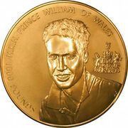 1000 Pounds - Elizabeth II Prince William, United Kingdom, 2003 reverse image