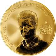 1000 Pounds - Elizabeth II Prince Henry, 21st Birthday, United Kingdom, 2005 reverse image