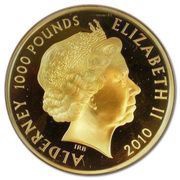 1000 Pounds - Elizabeth II Battle of Britain, 1940 obverse image