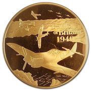 1000 Pounds - Elizabeth II Battle of Britain, 1940, United Kingdom, 2010 reverse image