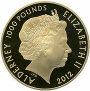1000 Pounds - Elizabeth II Year of the Dragon obverse image