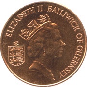 1 Penny - Elizabeth II 3rd portrait; non-magnetic obverse image
