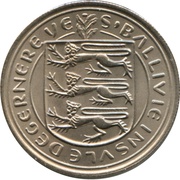 5 New Pence - Elizabeth II obverse image
