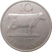 10 Pence - Elizabeth II, United Kingdom, 1977-1984 reverse image