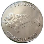 10 Pence - Elizabeth II Common Seal, United Kingdom, 2021 reverse image