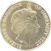 10 Pence - Elizabeth II Red Fox; colour printing obverse image