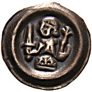 Denier Bracteate - Ottokar II small obverse image