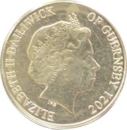 10 Pence - Elizabeth II Hedgehog colour printing obverse image