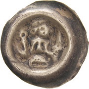Denier Bracteate - Ottokar II small obverse image