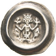 Denier Bracteate - Ottokar II small obverse image