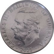 10 Pence - Charles III Heron obverse image
