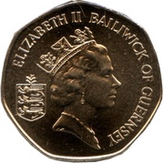20 Pence - Elizabeth II 3rd portrait obverse image