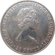 25 Pence - Elizabeth II Queen Mother obverse image