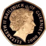 50 Pence - Elizabeth II 60th Anniversary - Battle of Britain; Gold Proof obverse image