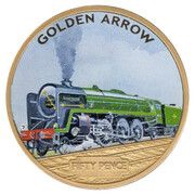 50 Pence - Elizabeth II Golden Arrow, United Kingdom, 2013 reverse image