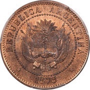 2 Centavos Fuertes Pattern obverse image