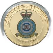 50 Pence - Elizabeth II 2 Squadron, United Kingdom, 2013 reverse image