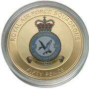 50 Pence - Elizabeth II 202 Squadron, United Kingdom, 2013 reverse image