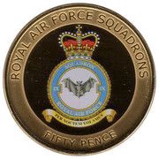 50 Pence - Elizabeth II Squadron IX, United Kingdom, 2013 reverse image