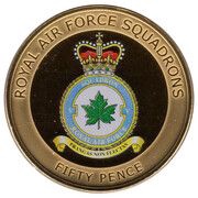 50 Pence - Elizabeth II Squadron V, United Kingdom, 2013 reverse image