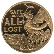 50 Pence - Elizabeth II WWI - Animals at War, United Kingdom, 2014 reverse image