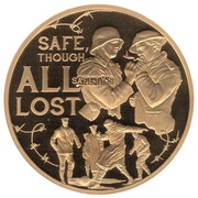 50 Pence - Elizabeth II WWI - Christmas Truce, United Kingdom, 2014 reverse image